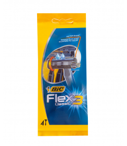 خودتراش بیک Bic مدل Flex3 بسته 4 عددی