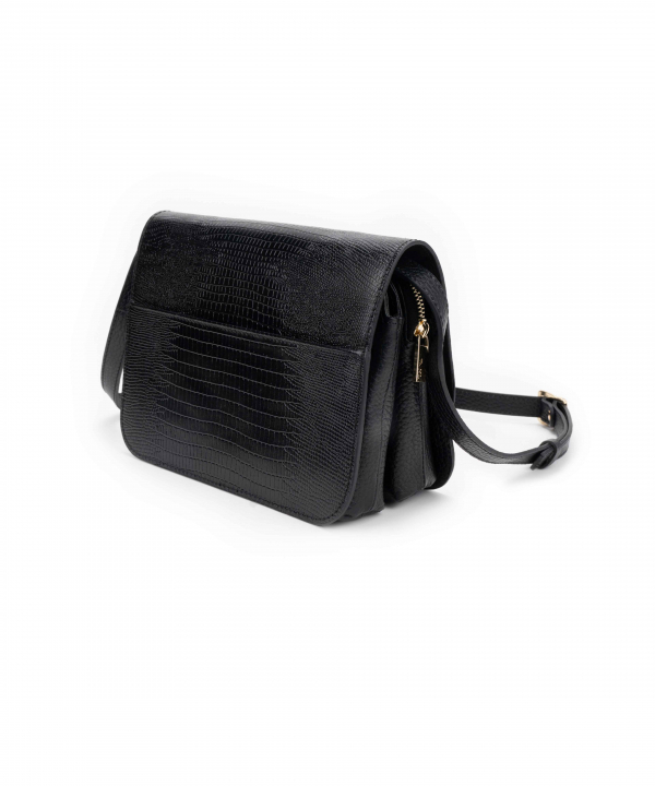 کیف دوشی زنانه چرم طبیعی چرم مشهد Mashad Leather کد S0845
