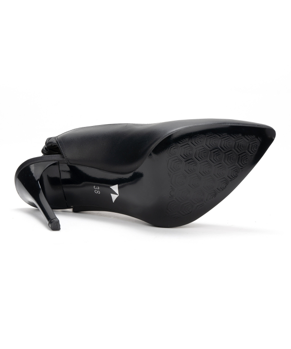 کفش پاشنه بلند زنانه چرم طبیعی چرم مشهد Mashad Leather کد J2532