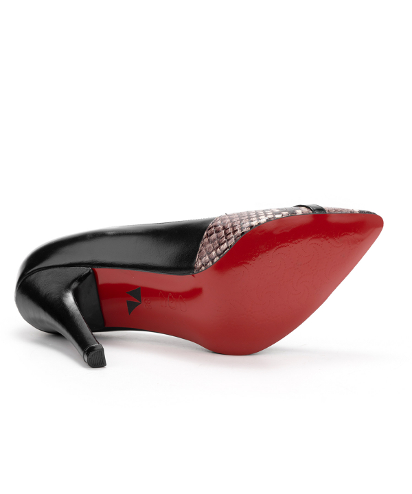 کفش زنانه چرم طبیعی چرم مشهد Mashad Leather کد J2513