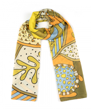 شال طرح دار زنانه آر ان اس RNS کد 11211278