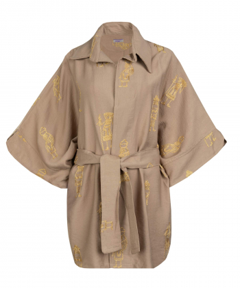 مانتو و شلوار مانگ Mong طرح آدمک