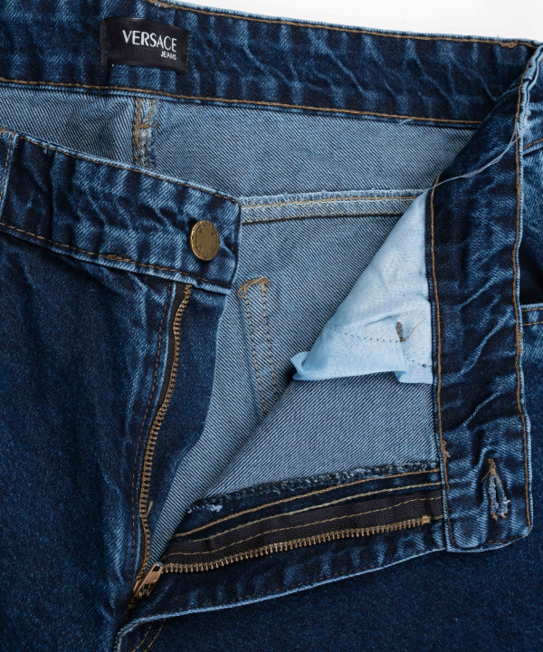 شلوار جین بگ زنانه ورساچه جینز Versace Jeans کد  vrw058