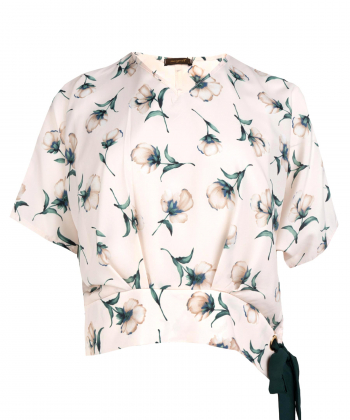 بلوز گلدار زنانه موگه Muguet کد 45506