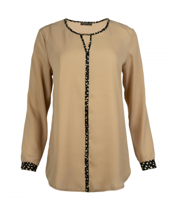 بلوز یقه گرد زنانه موگه Muguet کد 2006