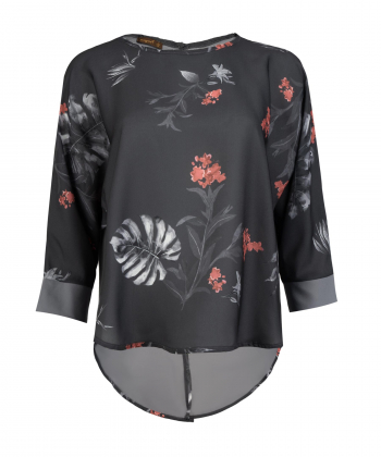 بلوز طرح دار زنانه موگه Muguet کد 47499