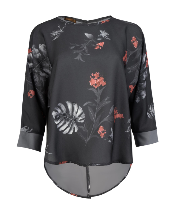 بلوز طرح دار زنانه موگه Muguet کد 47499