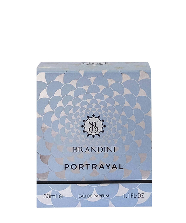 عطر جیبی زنانه برندینی Brandini مدل Portrayal حجم 33 میلی‌لیتر