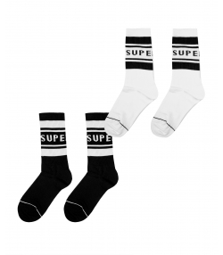 جوراب ورزشی مردانه سوپردرای Superdry کد M25S21301X بسته دو عددی