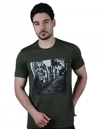 تیشرت نخی مردانه جامه پوش آرا JPA کد 4011010324