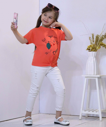 تیشرت دخترانه نونا Nona کد 11062