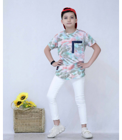 تیشرت نخی پسرانه نونا Nona کد b0113
