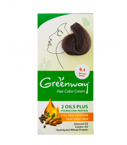 کیت رنگ موی گرین وی Greenway سری دودی حجم 50 میلی لیتر