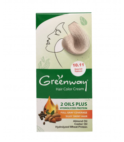 کیت رنگ موی گرین وی Greenway سری دودی حجم 50 میلی لیتر