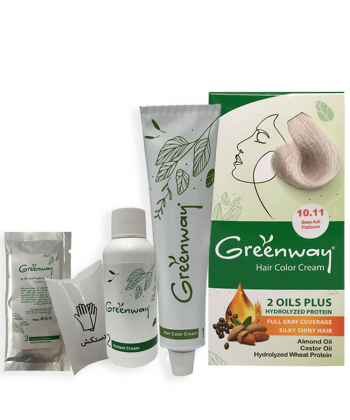کیت رنگ موی گرین وی Greenway سری دودی حجم 50 میلی لیتر