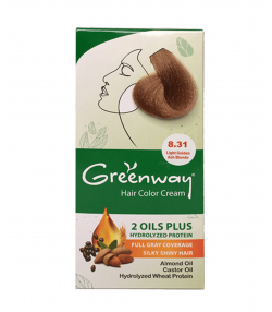 کیت رنگ موی گرین وی Greenway سری طلایی حجم 50 میلی لیتر