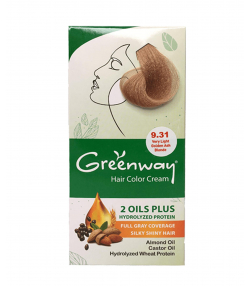 کیت رنگ موی گرین وی Greenway سری طلایی حجم 50 میلی لیتر
