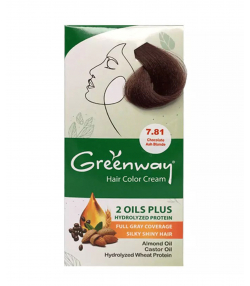 کیت رنگ موی گرین وی Greenway سری شکلاتی حجم 50 میلی لیتر