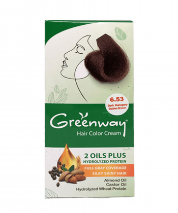 کیت رنگ موی گرین وی Greenway سری ماهاگونی حجم 50 میلی لیتر