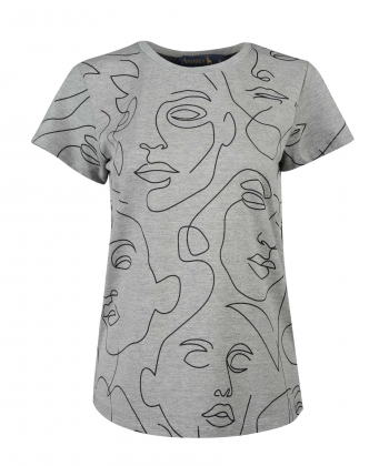 تیشرت زنانه آروما Aroma کد 20101602