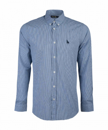 پیراهن آستین بلند مردانه آروما مدل 10402250