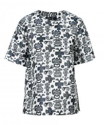 بلوز طرح دار زنانه آروما Aroma کد 20507017