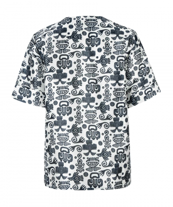 بلوز طرح دار زنانه آروما Aroma کد 20507017