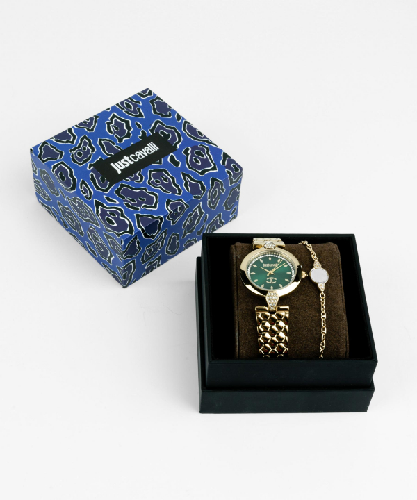 ست ساعت مچی و دستبند زنانه جاست کاوالی Just Cavalli کد JC1L194M0065