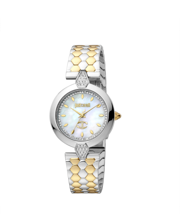 ست ساعت مچی و دستبند زنانه جاست کاوالی Just Cavalli کد JC1L194M0085