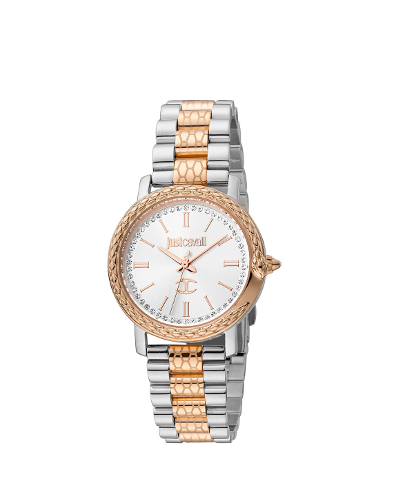 ست ساعت مچی و دستبند زنانه جاست کاوالی Just Cavalli کد JC1L212M0115
