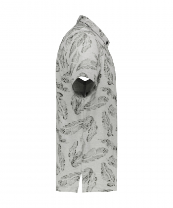 پیراهن آستین کوتاه مردانه کیکی رایکی Kikiraiki کد MBB02909