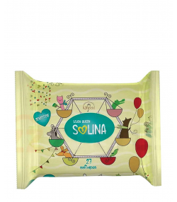 دستمال مرطوب کودک مدل Solina سون کویین 7Queen بسته 27 عددی