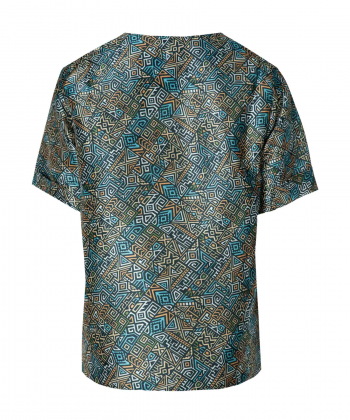 بلوز طرح دار زنانه آروما Aroma کد 20507017