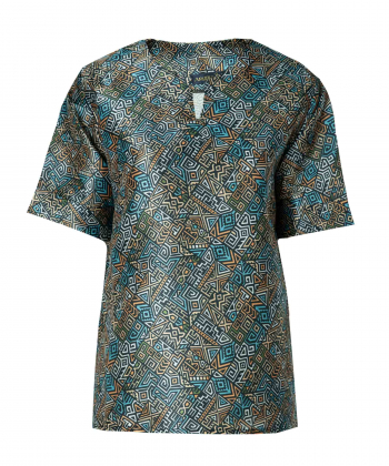 بلوز طرح دار زنانه آروما Aroma کد 20507017