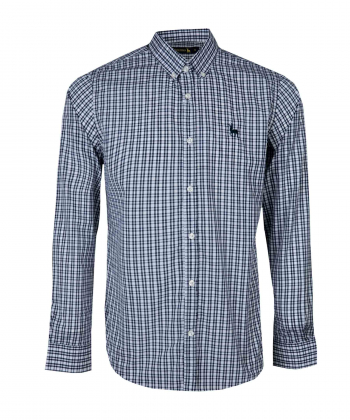 پیراهن آستین بلند مردانه آروما مدل 10402250