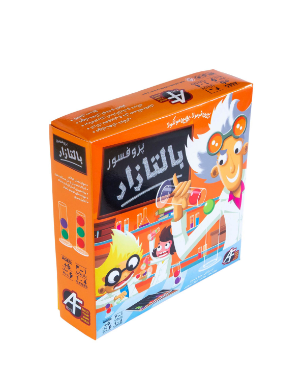 بازی فکری پروفسور بالتازار آرمان فردا Af Toys کد 1032