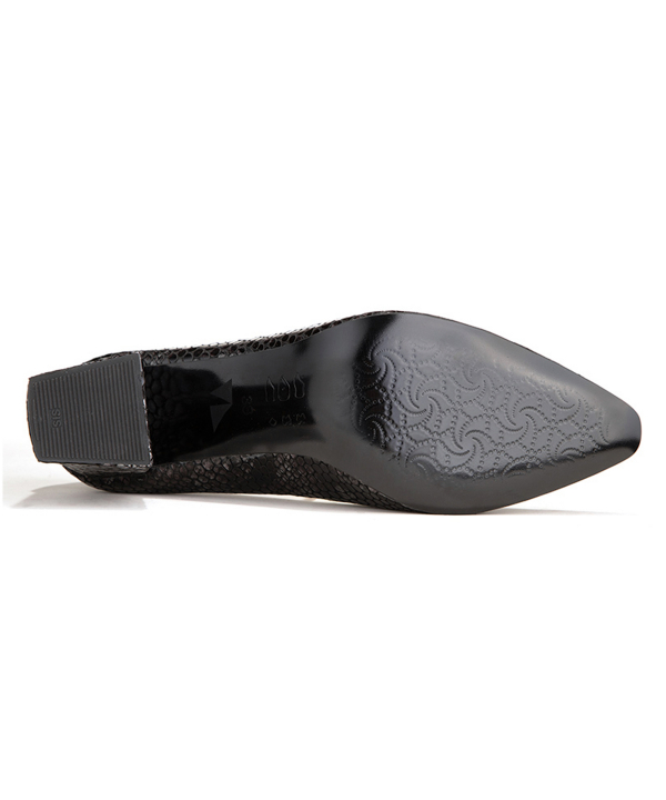 کفش مجلسی چرم طبیعی زنانه چرم مشهد Mashad Leather کد J2549