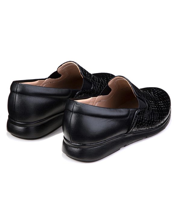 کفش راحتی چرم طبیعی زنانه چرم مشهد Mashad Leather کد J2561