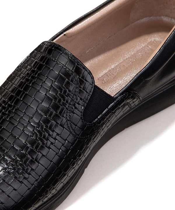 کفش راحتی چرم طبیعی زنانه چرم مشهد Mashad Leather کد J2561