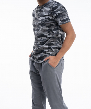 تیشرت طرح دار مردانه جوتی جینز JootiJeans کد 11573022
