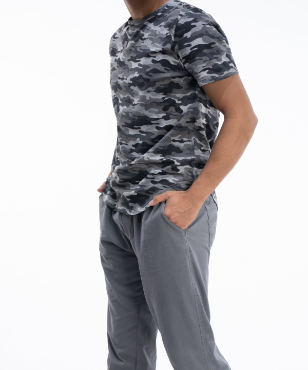 تیشرت طرح دار مردانه جوتی جینز JootiJeans کد 11573022
