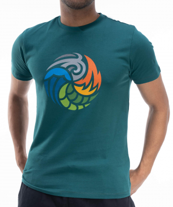 تیشرت طرح دار مردانه آروما Aroma کد 10101425