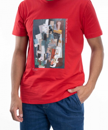 تیشرت طرح دار مردانه جوتی جینز JootiJeans کد 11573017
