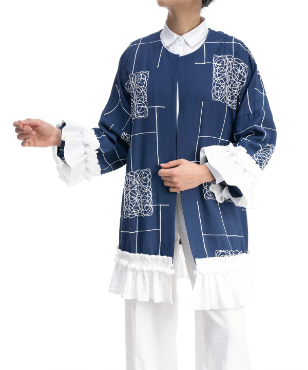 مانتو تابستانی ژوور Jour کد 2SJO237
