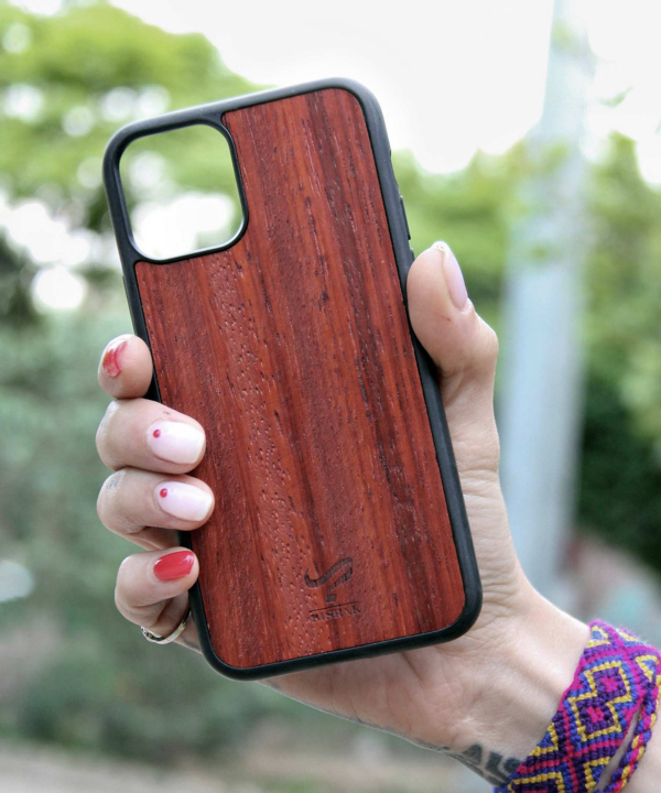 کاور چوبی گوشی اپل iPhone 11 بیسراک Bisrak 