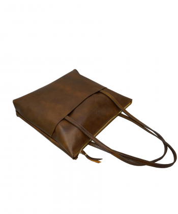 کیف دوشی زنانه چرم لانکا  Lanka Leather مدل HB-12