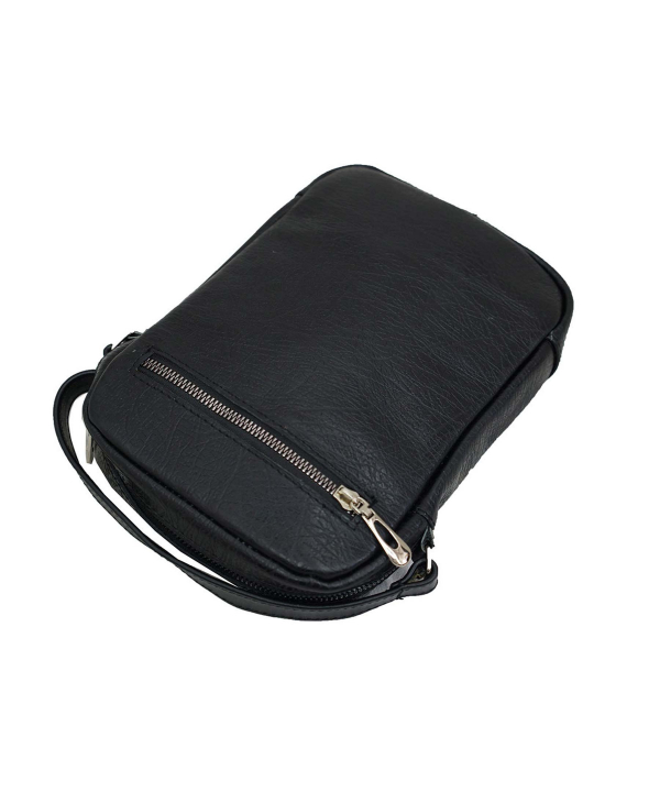 کیف دوشی چرم طبیعی چرم لانکا Lanka Leather کد CBM-1A
