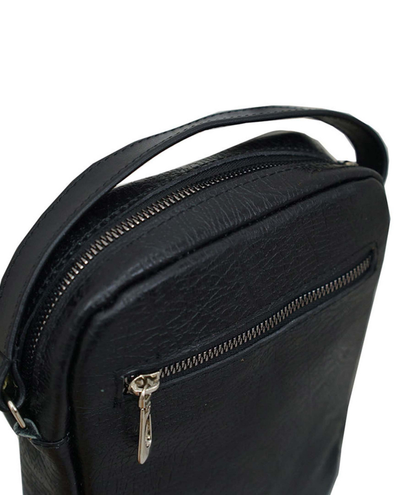 کیف دوشی چرم طبیعی چرم لانکا Lanka Leather کد CBM-1A