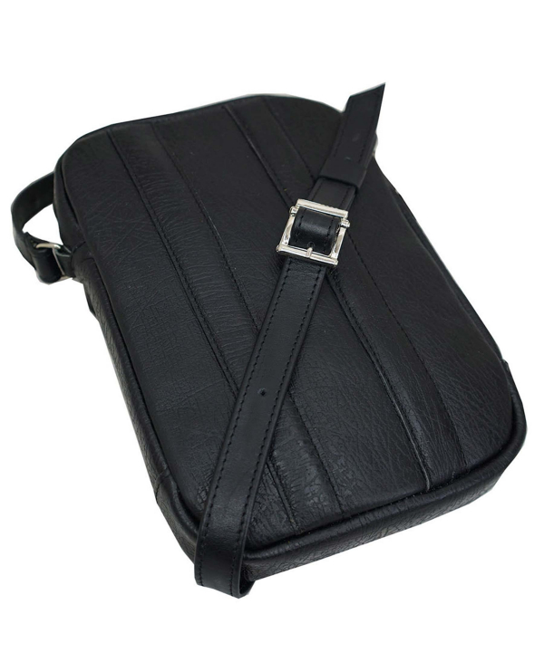 کیف دوشی چرم طبیعی چرم لانکا Lanka Leather کد CBM-1A