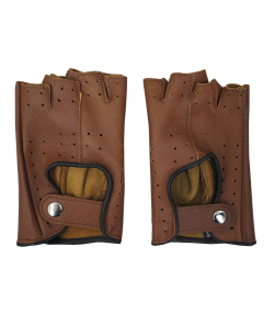 دستکش چرم طبیعی زنانه چرم لانکا Lanka Leather کد LGWD-1